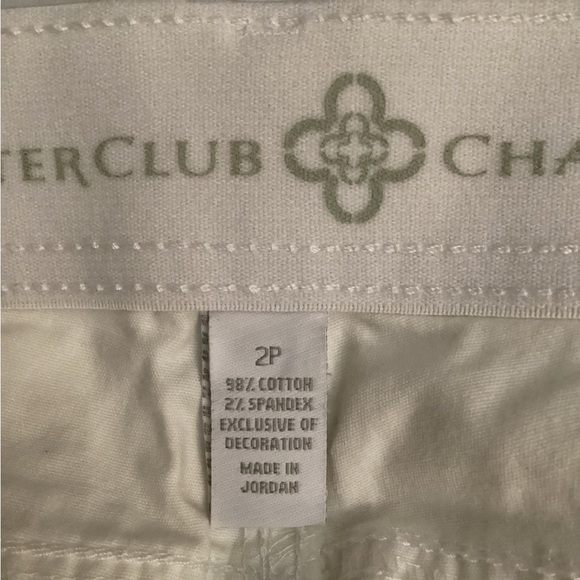 NWOT,Charter Club Capri’s. They can be rolled up into Bermuda Shorts, size 2p - Picture 8 of 8